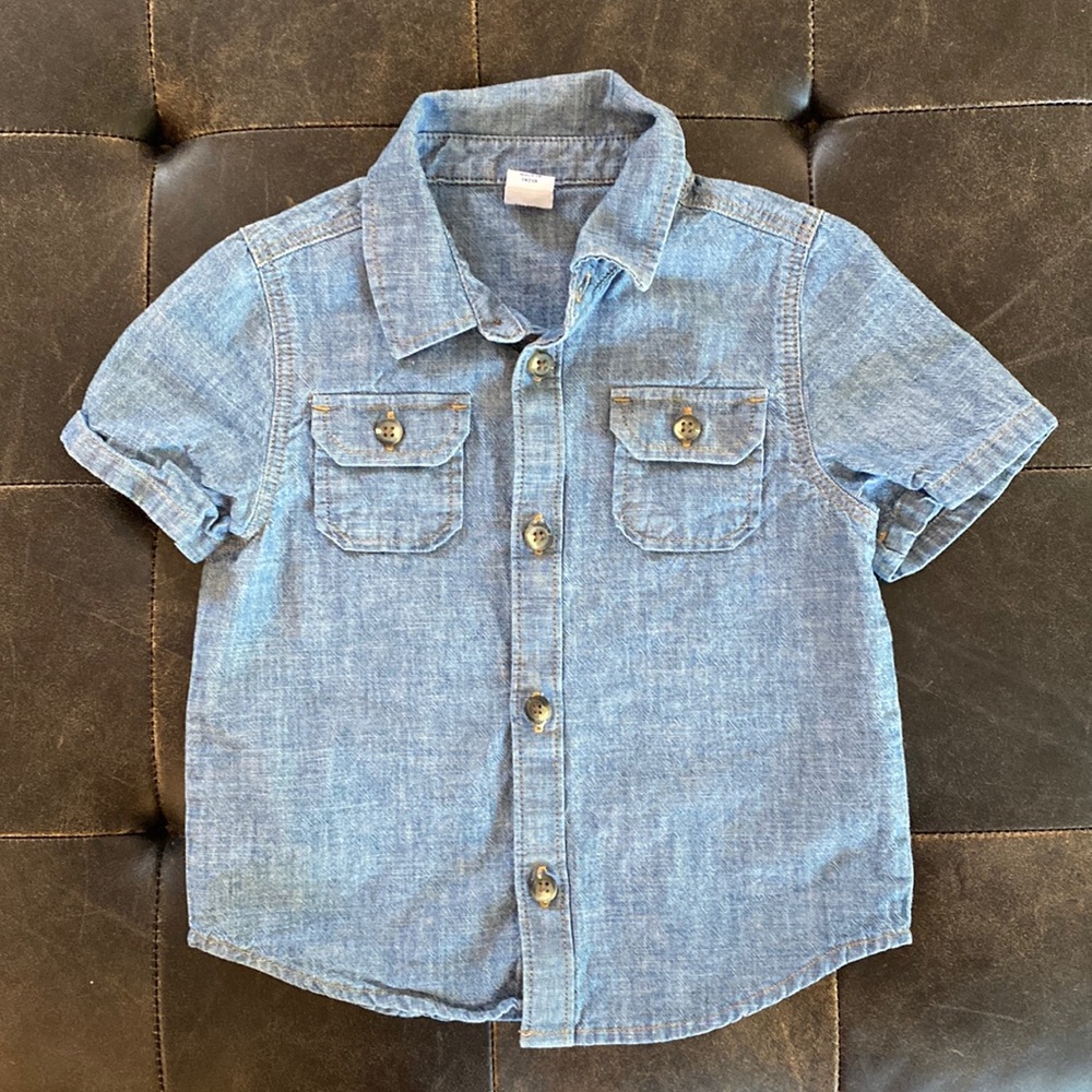 Chambray Collared Shirt